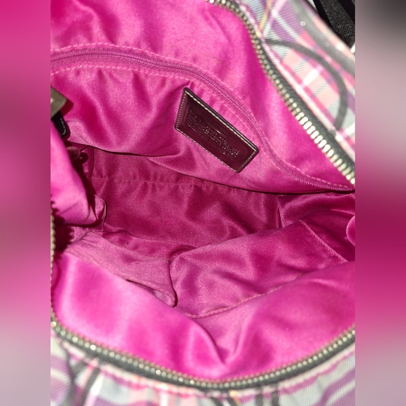 Coach Signature Poppy Tartan Plaid Spotlight 14371 - Picture 12 of 16